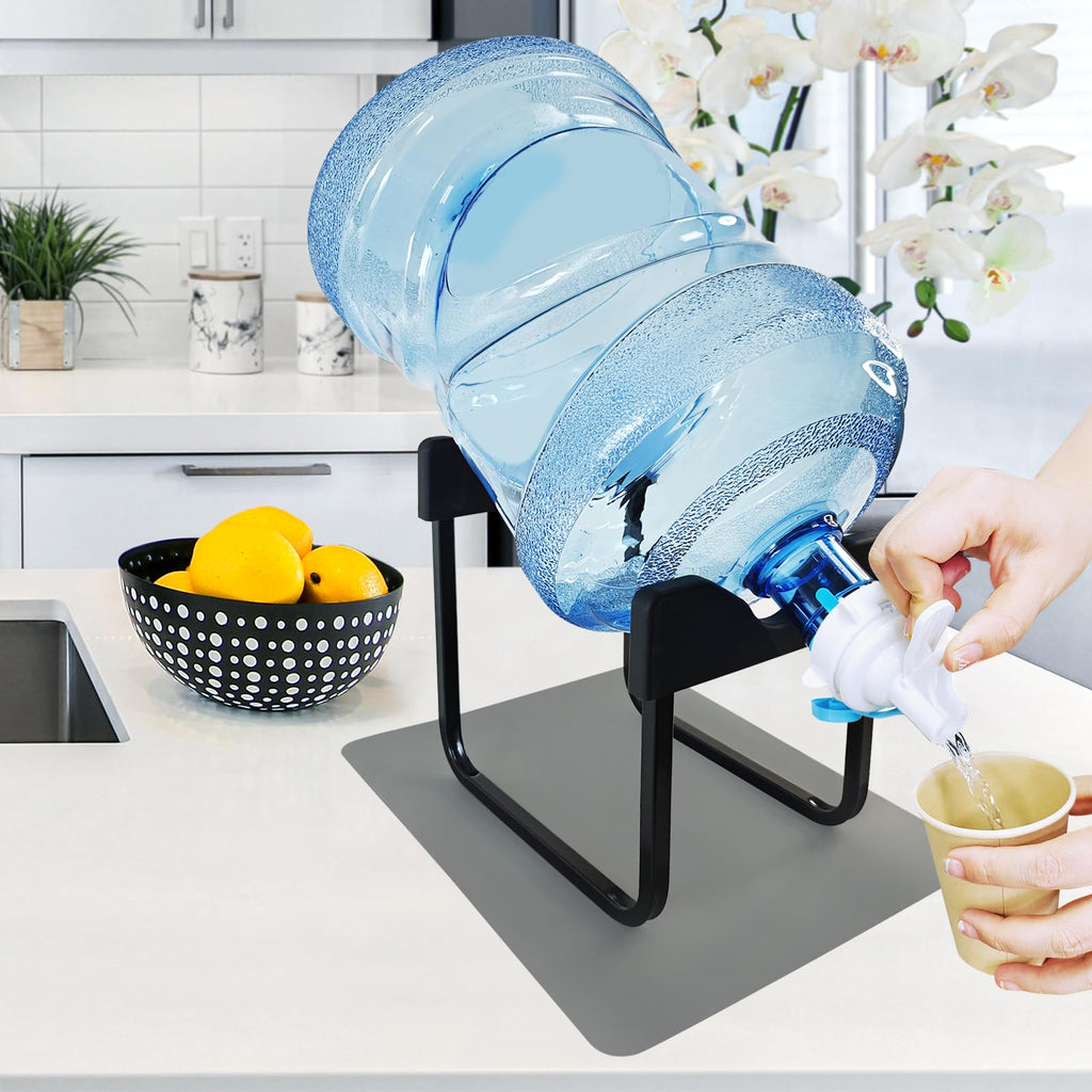 5 Gallon Water Jug Stand with 2 Dispenser Valves R903846