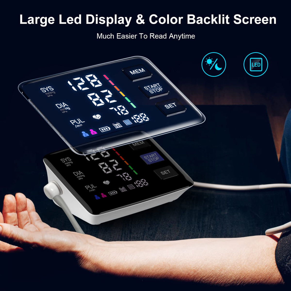 Extra Large Blood Pressure Monitor Cuff L1228