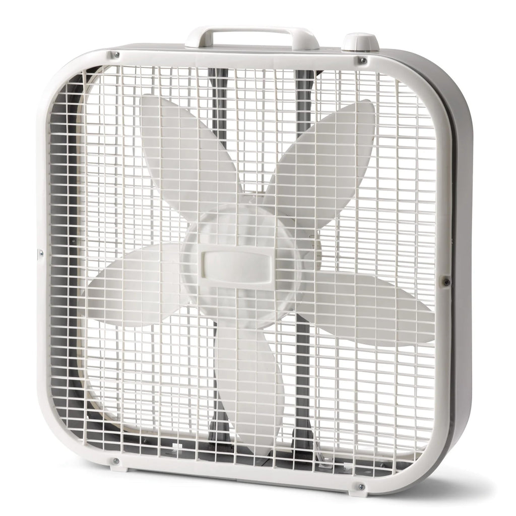 20 Inch 3 Speed Box Fan White F54413