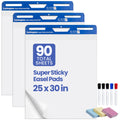 Bleedproof Self-Adhesive Easel Pads 25 x 30 Inches 3 Pads H575