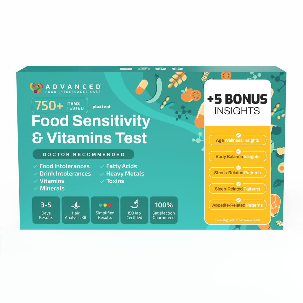 750+ Foods Drinks Vitamins At-Home Wellness Test Kit M49096