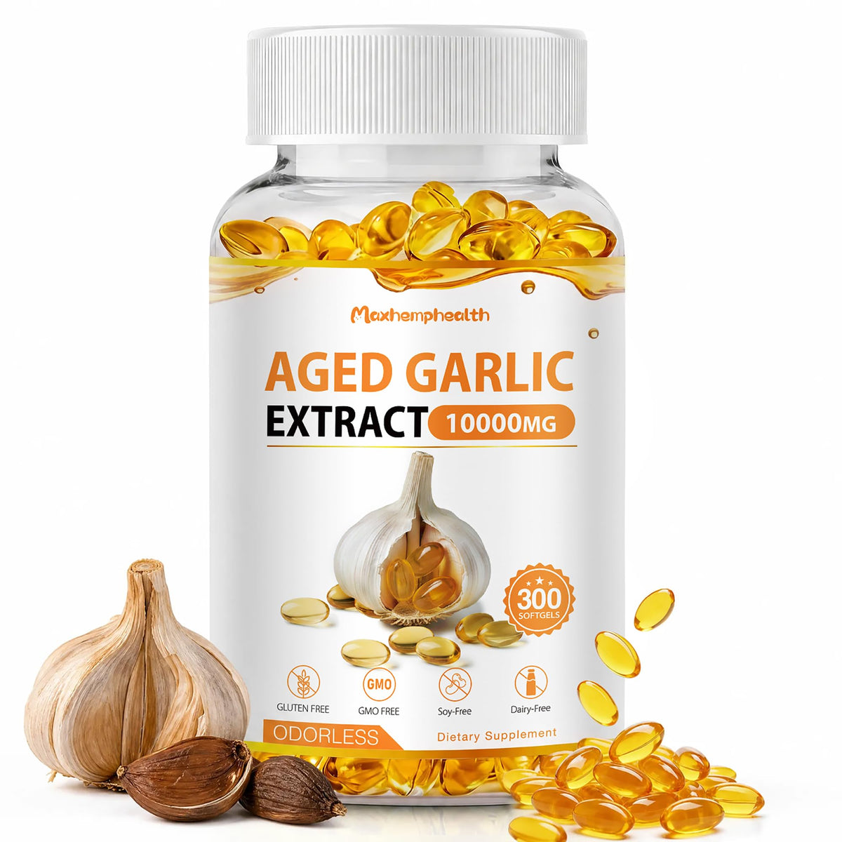 Aged Garlic Extract 300 Softgels F75459