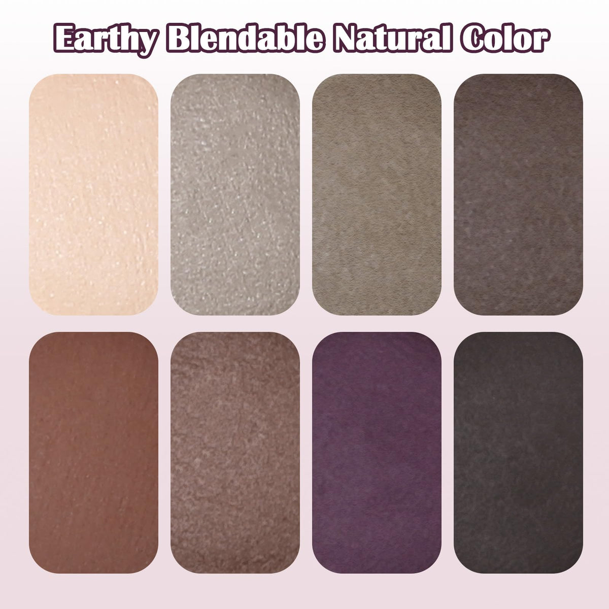 8 Color Nude Smokey Baked Matte Eyeshadow Palette M4325
