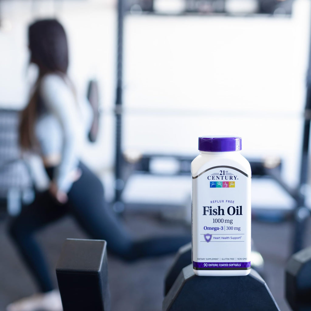 Fish Oil 1000 mg 90 Enteric Coated Softgels W9019