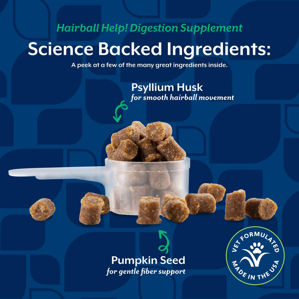 Hairball Aid Scoopable Supplement for Cats 5.5oz G977