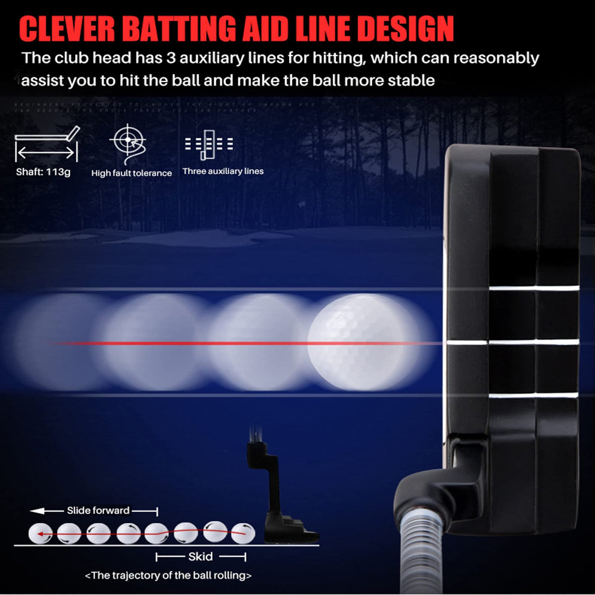 Golf Putter F34318