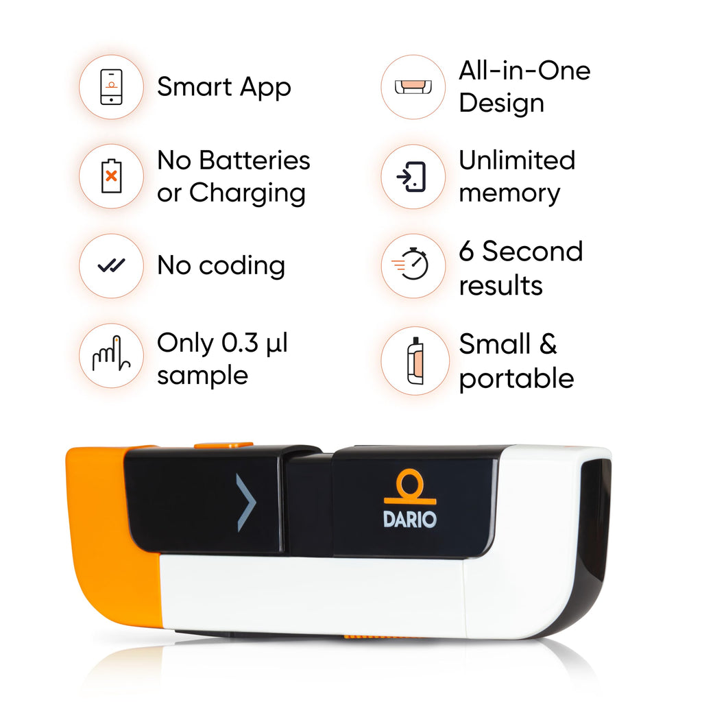 Smart Glucose Monitor Kit with 25 Strips M8851