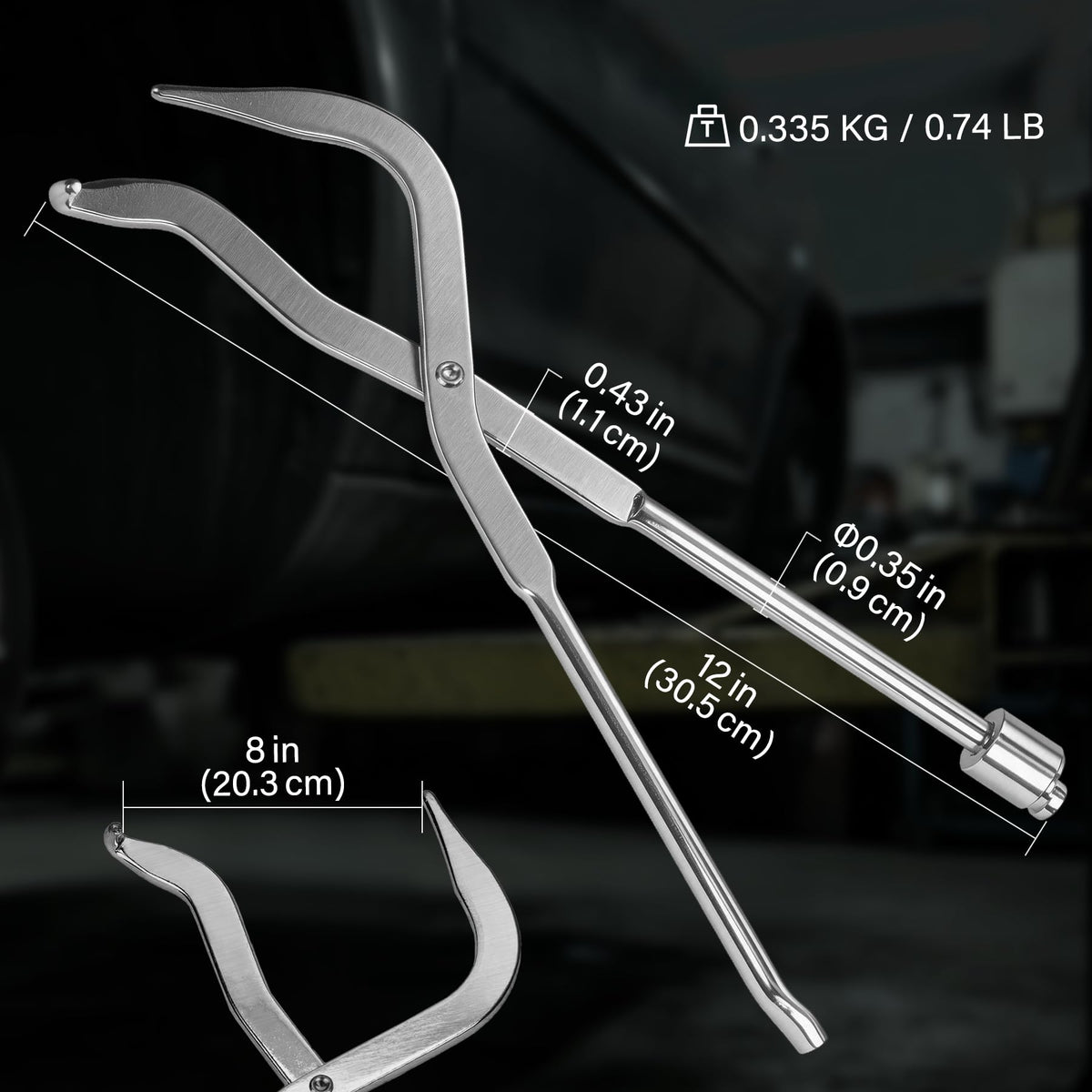 Brake Spring Pliers Double-Ended Carbon Steel L2920