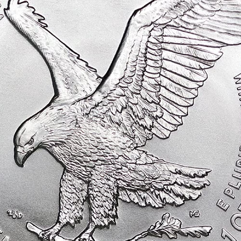 10 1 oz American Silver Eagles Coins Y35759