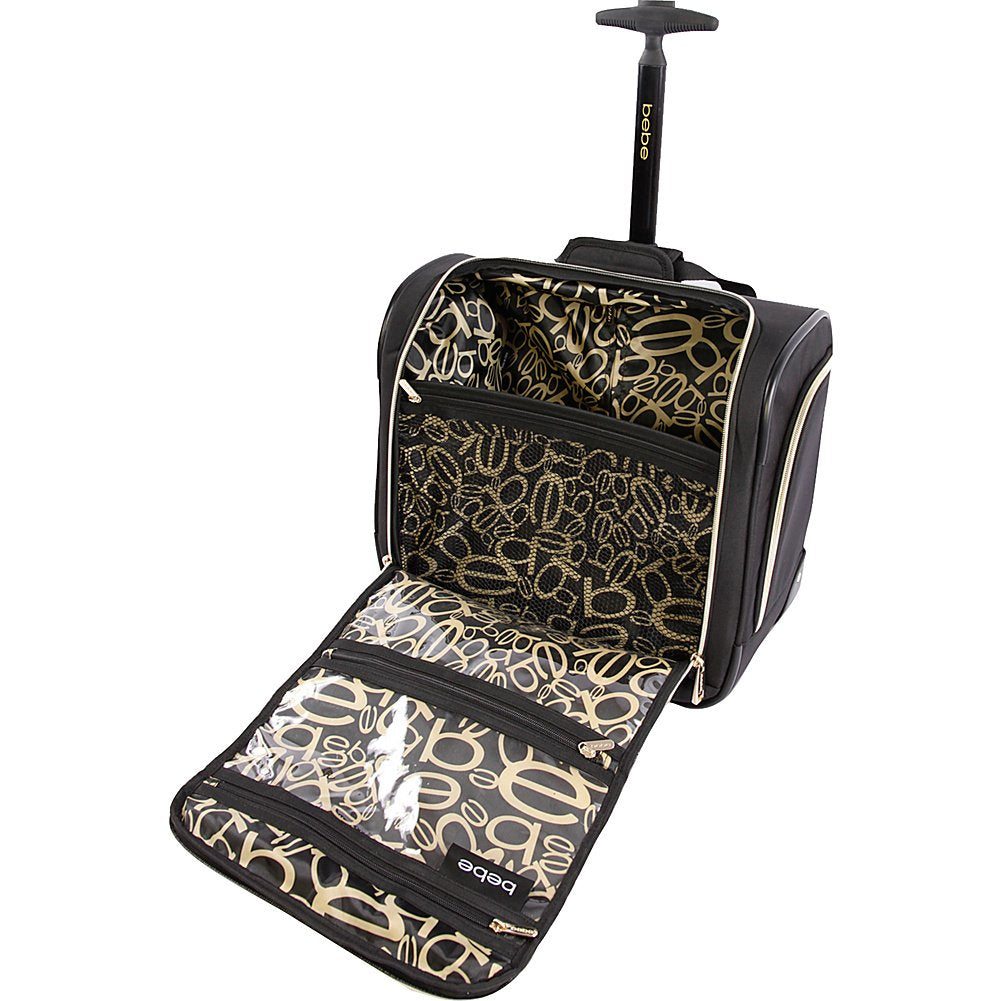 Wheeled Under The Seat Carry On Bag, Black B719