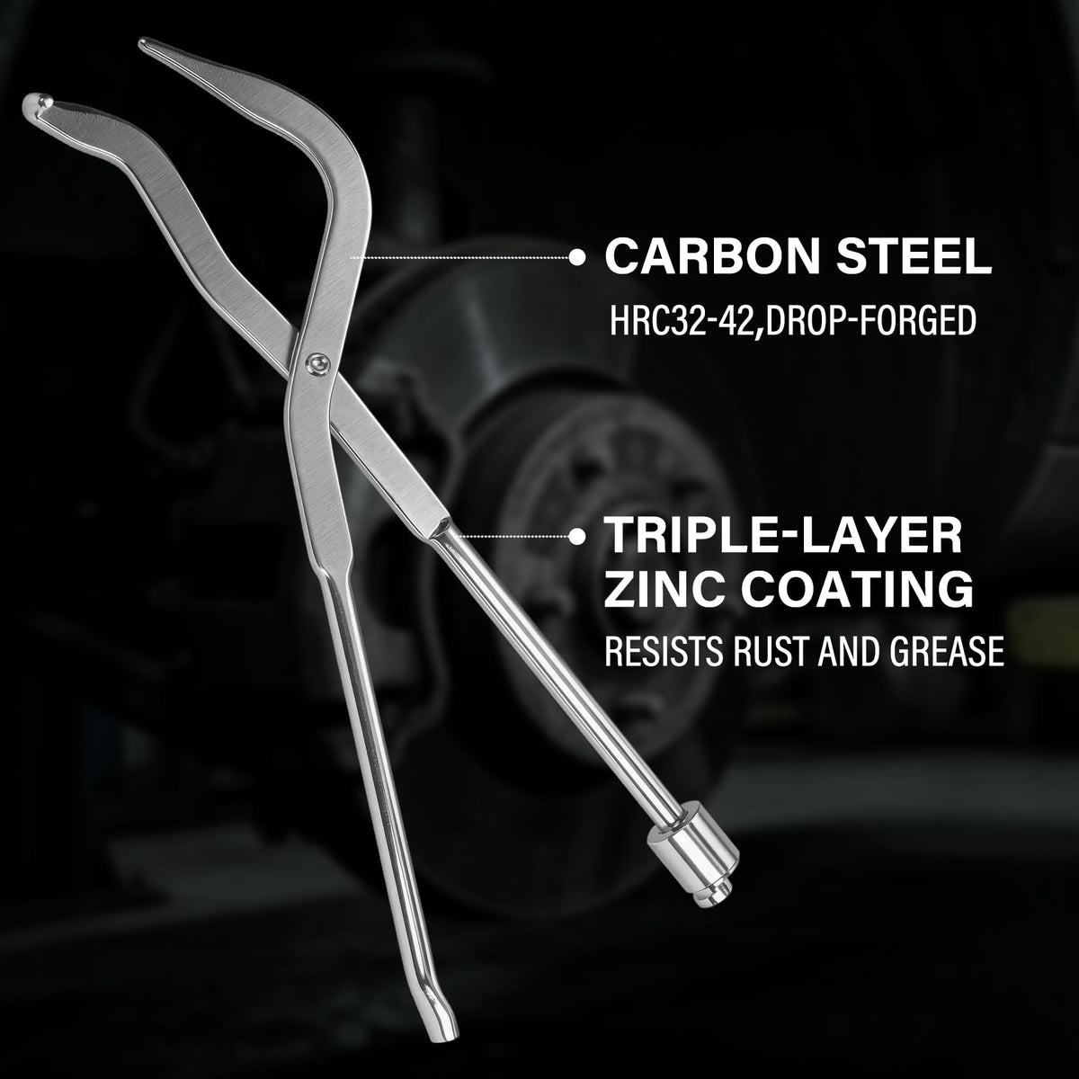 Brake Spring Pliers Double-Ended Carbon Steel L2920