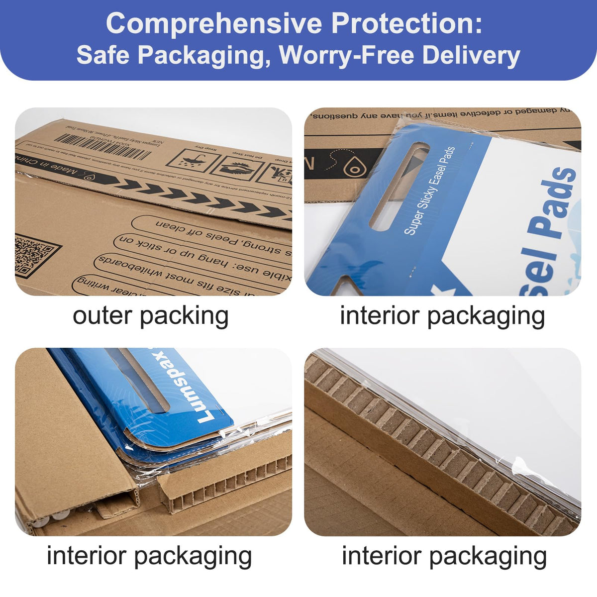 Bleedproof Self-Adhesive Easel Pads 25 x 30 Inches 3 Pads H575