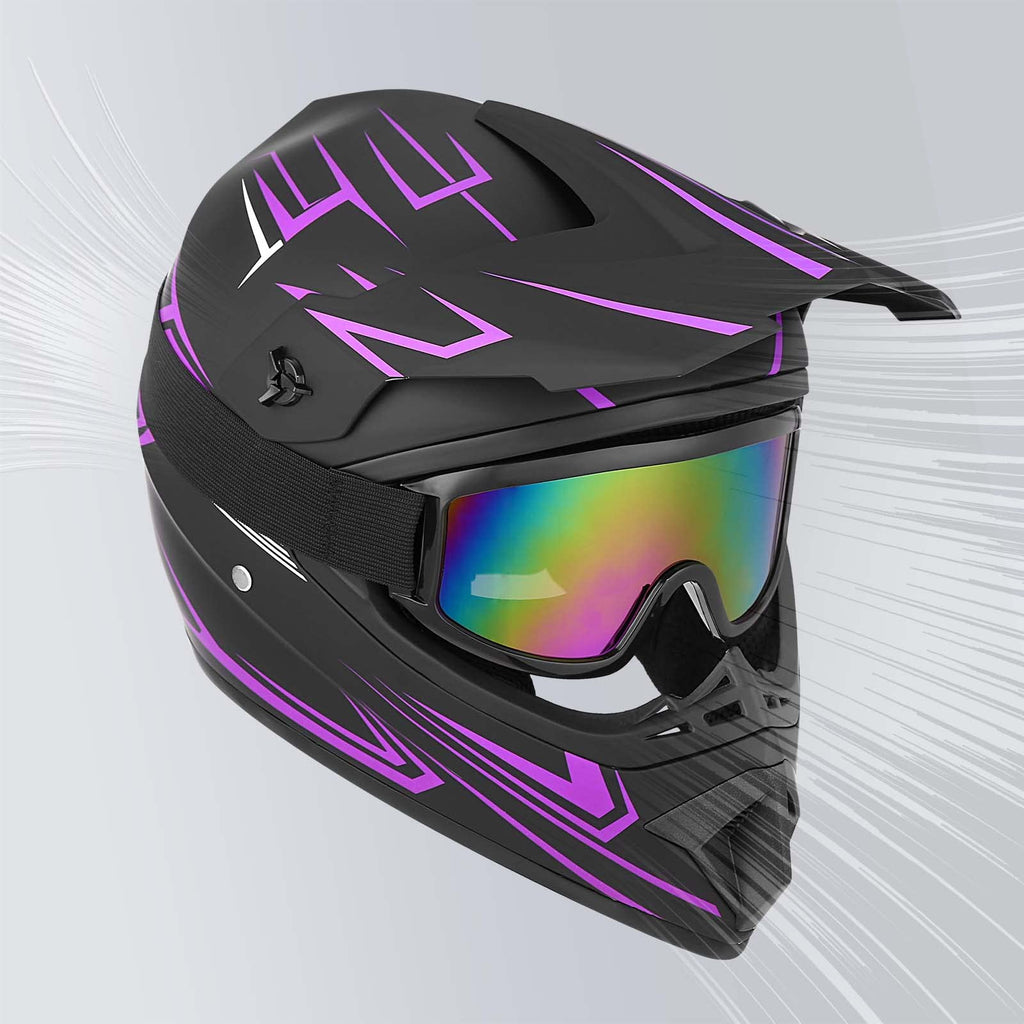 Youth Kids DOT Approved Full Face Motocross Helmet W899