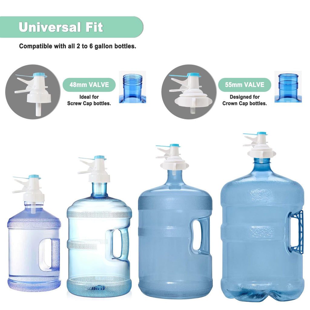 5 Gallon Water Jug Stand with 2 Dispenser Valves R903846
