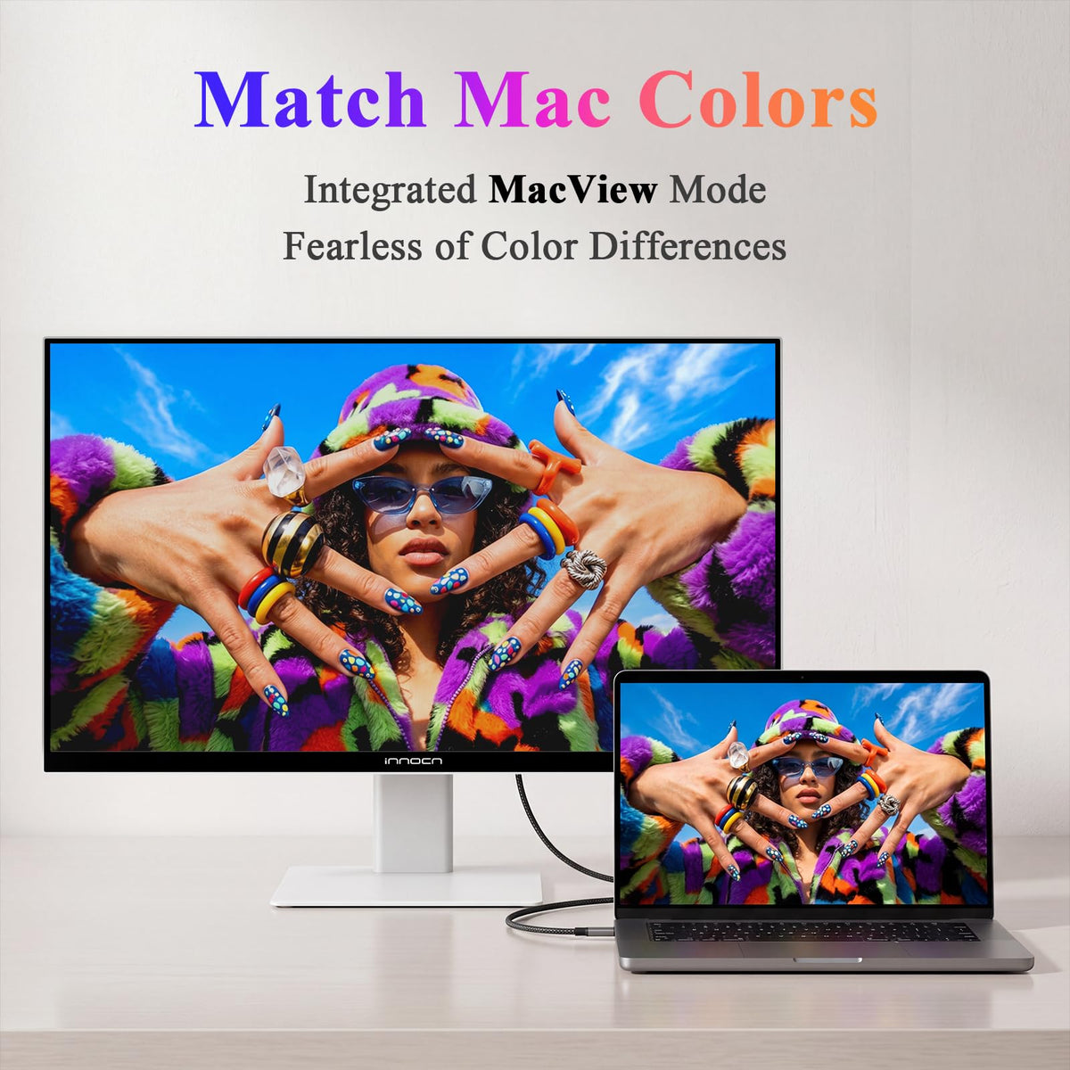 32" 4K 120Hz HDR400 USB-C Monitor R86098