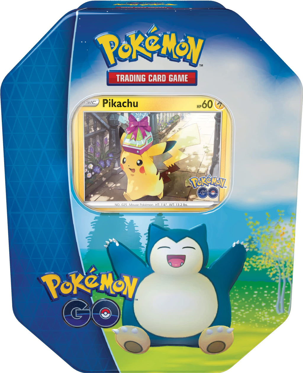 Pokémon TCG GO Tin 2 Foil Cards & 4 Booster Packs H58330