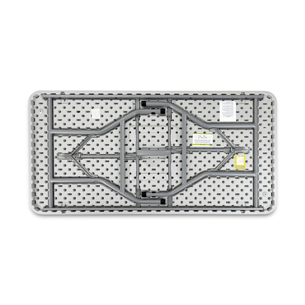 Rectangular Heavy-Duty Folding Table with Steel Frame O821250