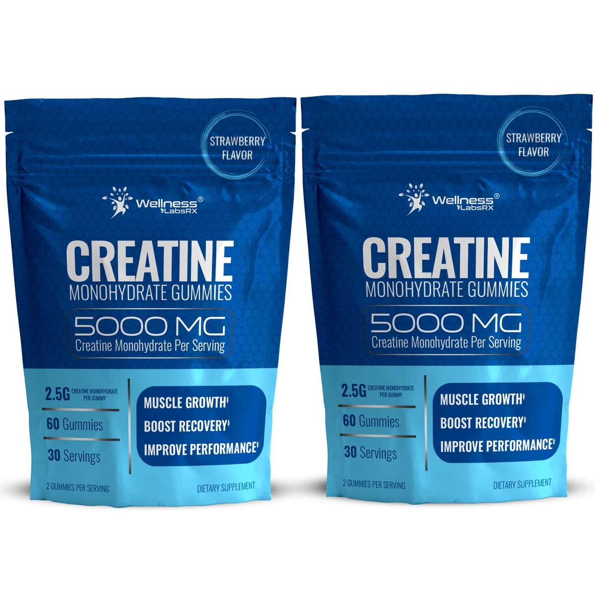 Creatine Monohydrate Gummies Strawberry B6938