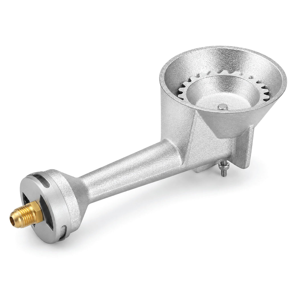 Propane High Pressure Cast-Iron Round Burner Head with Brass Fitting Orifice V201