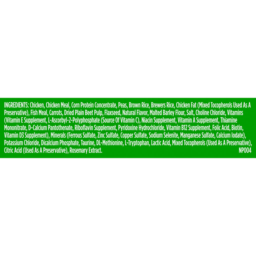 Chicken & Brown Rice Recipe Dry Cat Food 14 lb. Bag Z44876