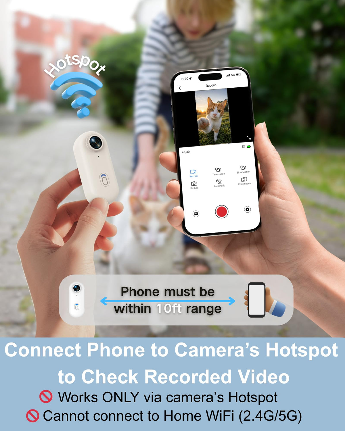 Cat Camera Collar with APP I615656