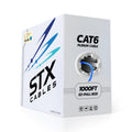 CAT6 Plenum Ethernet Cable 1000ft 23AWG UTP Blue I3653