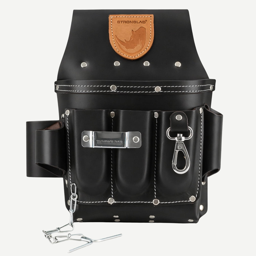 13-Pocket Top-Grain Leather Electricians Tool Belt U334756