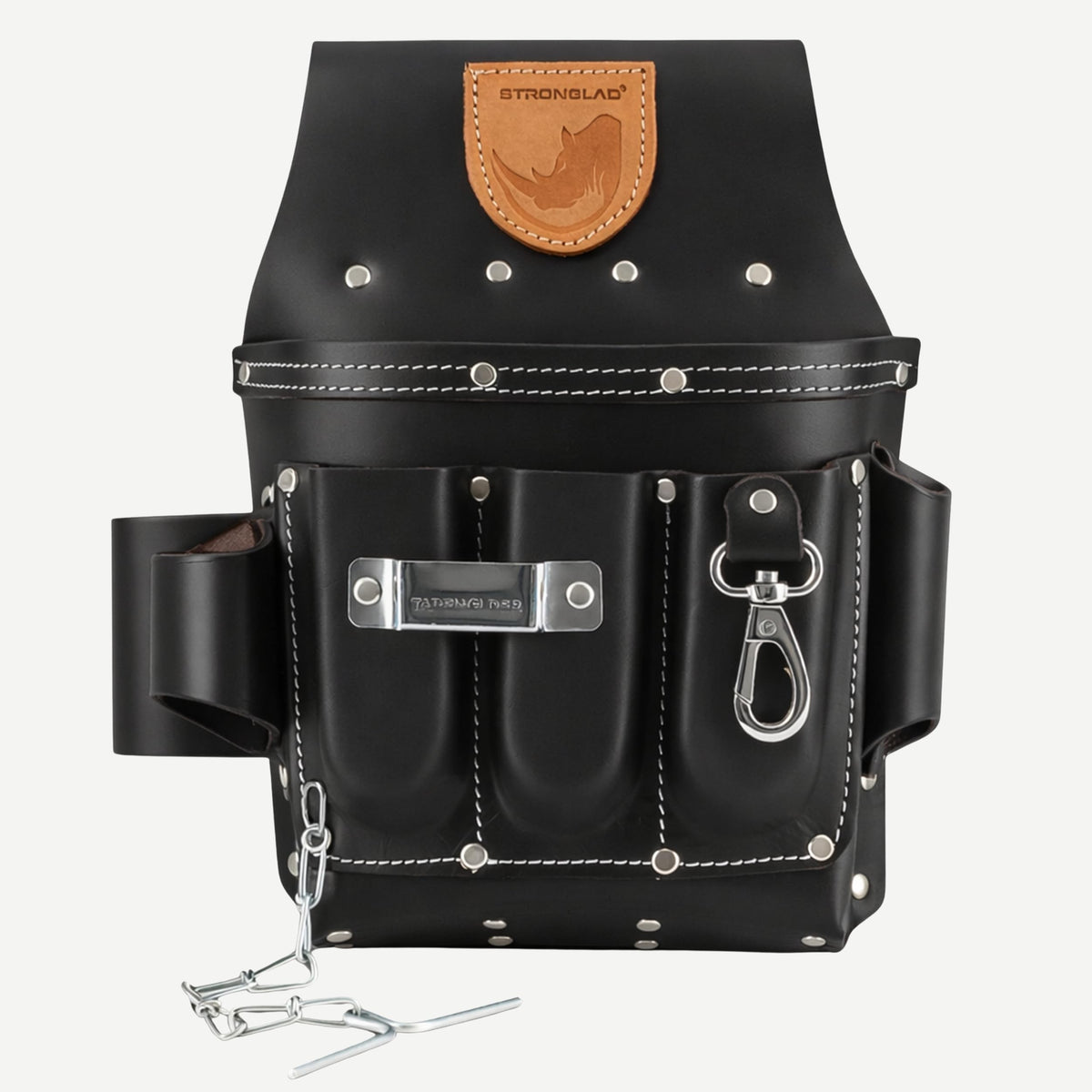 13-Pocket Top-Grain Leather Electricians Tool Belt U334756