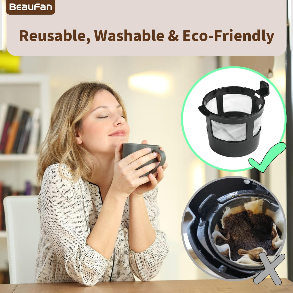 Reusable Coffee Filter F251805