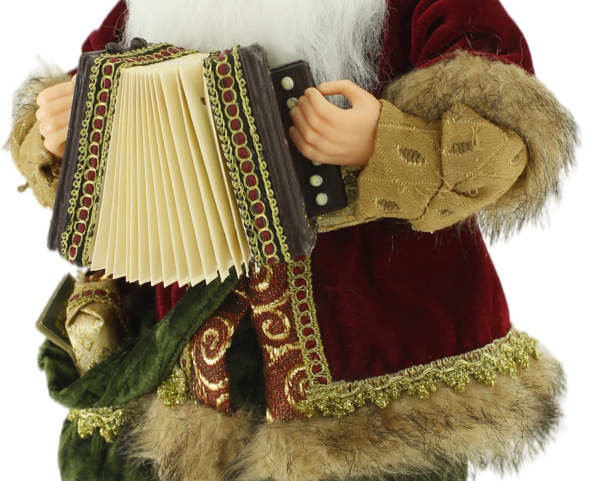 18" Animated Musical Dancing Santa L585530