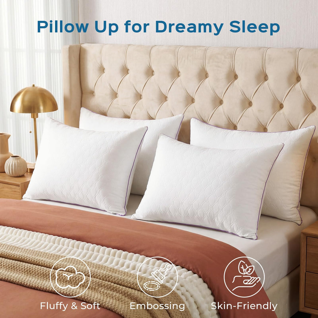 King Size Down Alternative Pillows Set of 2 H9265