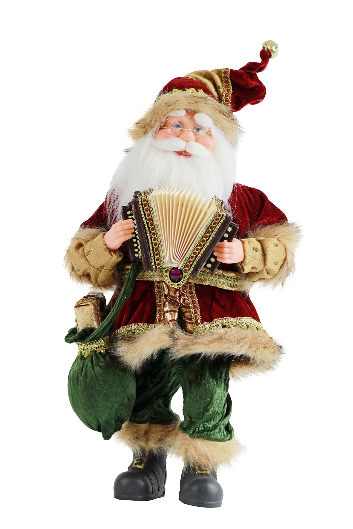 18" Animated Musical Dancing Santa L585530