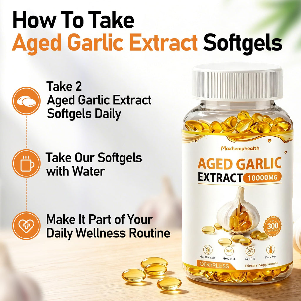 Aged Garlic Extract 300 Softgels F75459