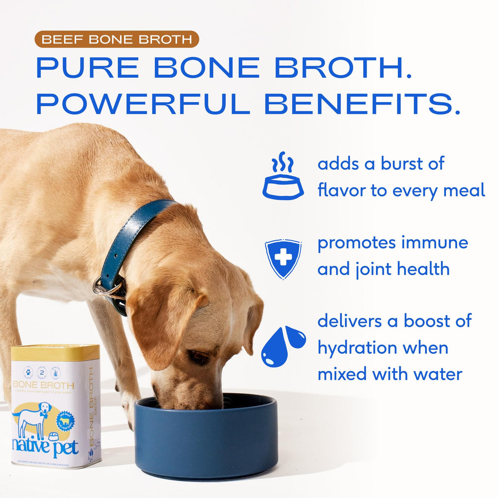 Beef Bone Broth Dog Food Topper Y320