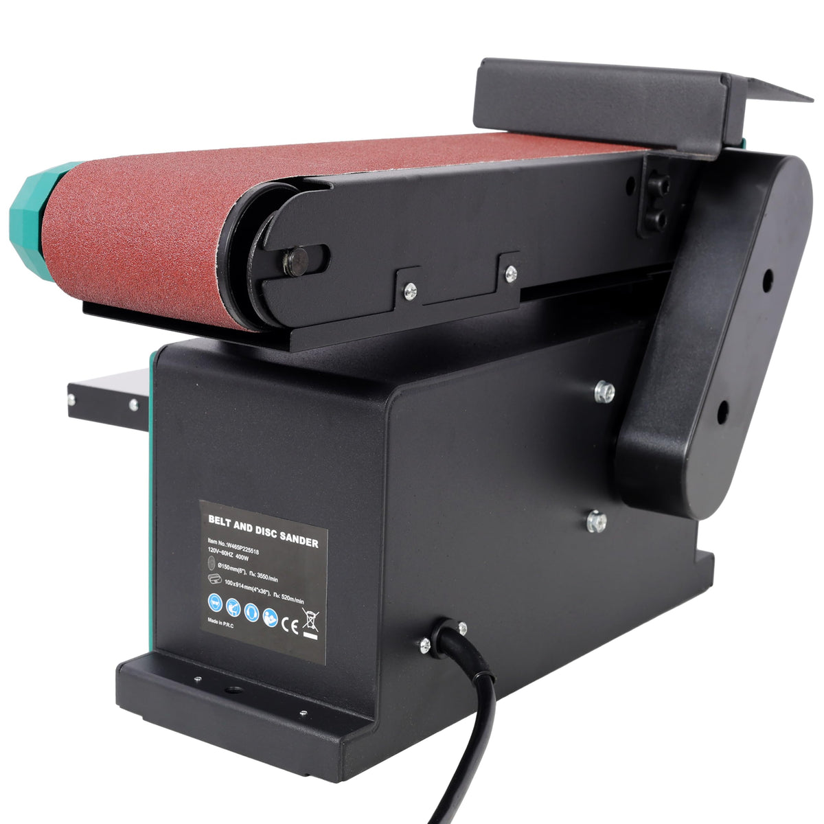 6" Disc & 4" x 36" Belt Benchtop Sander C752097