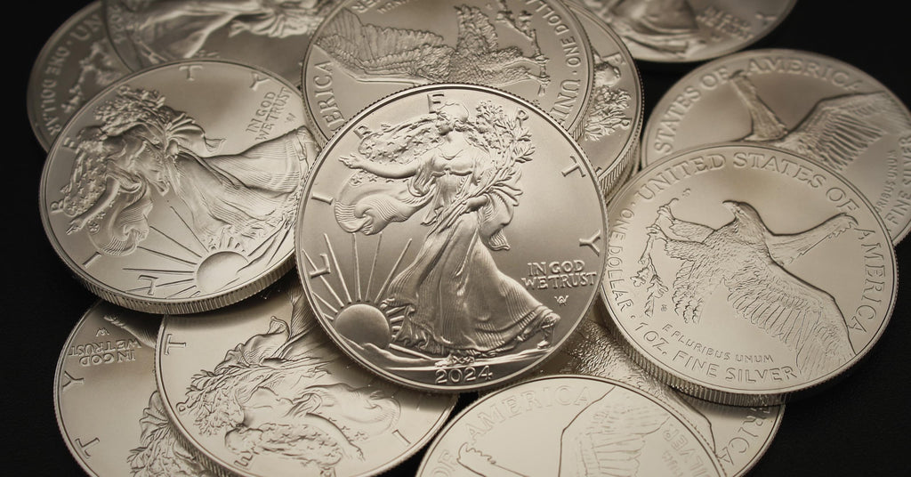 10 1 oz American Silver Eagles Coins Y35759
