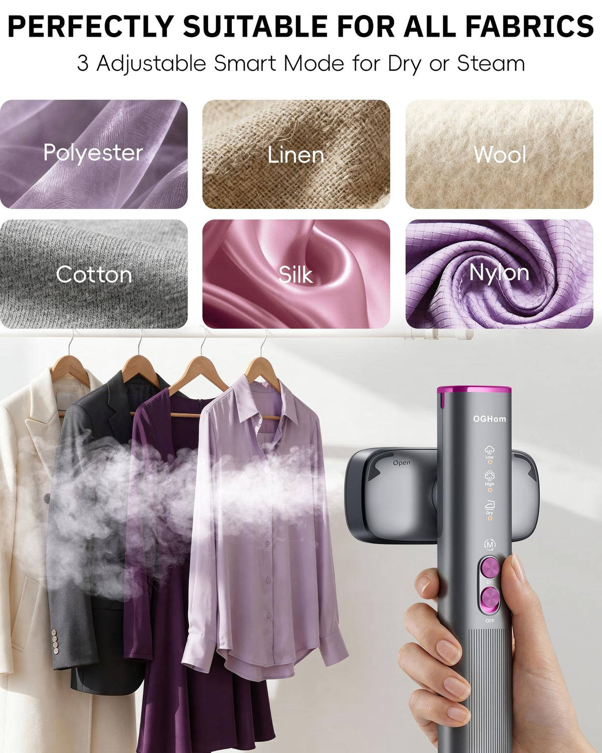 110-240V Handheld Garment Steamer B206537
