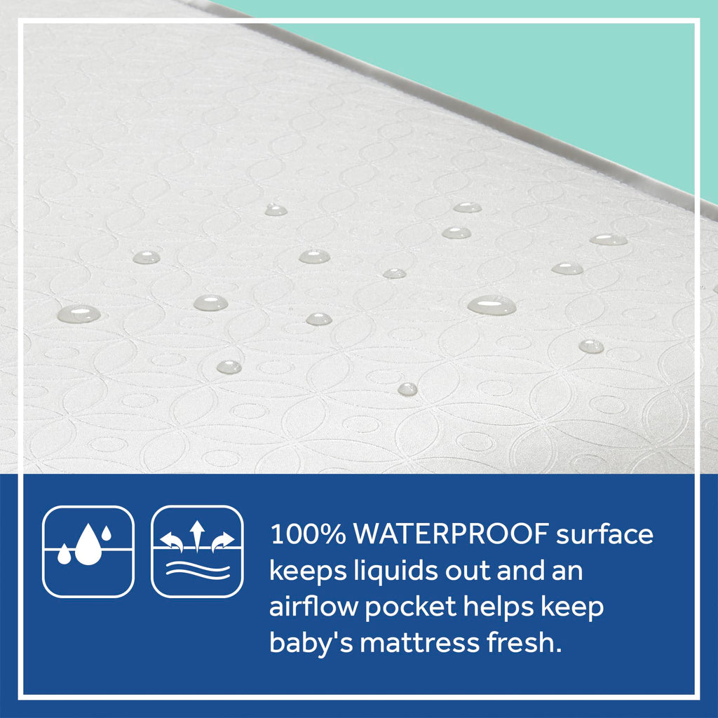 Breathable 2 Stage Hybrid Memory Foam Crib Mattress U295743