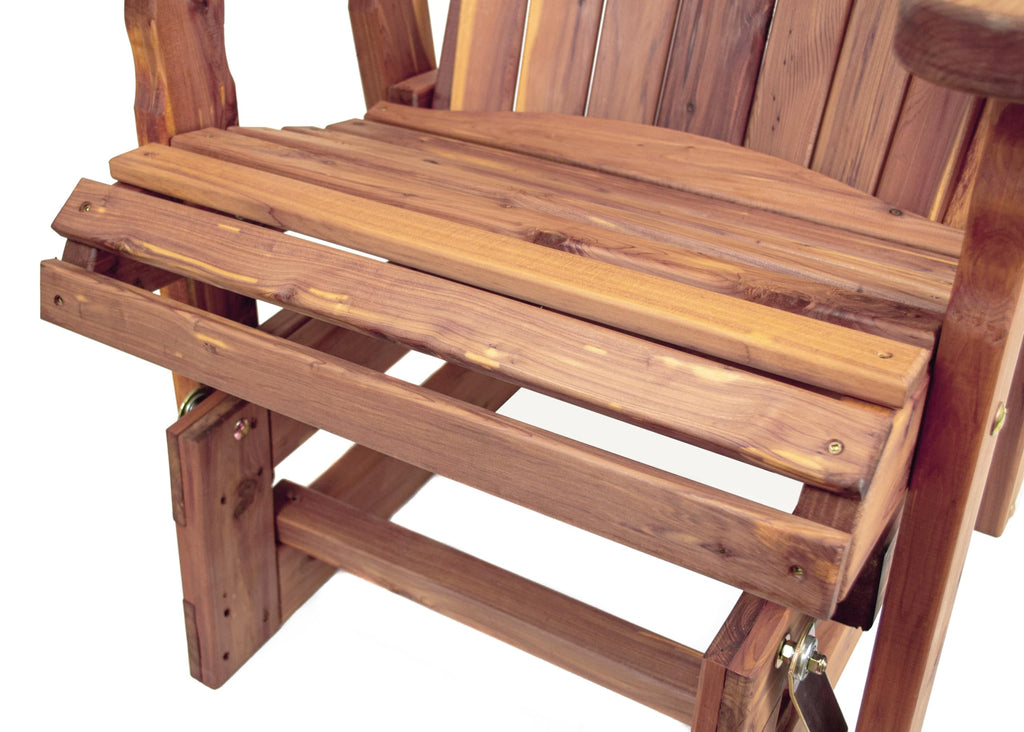 Cedar Adirondack Glider V747