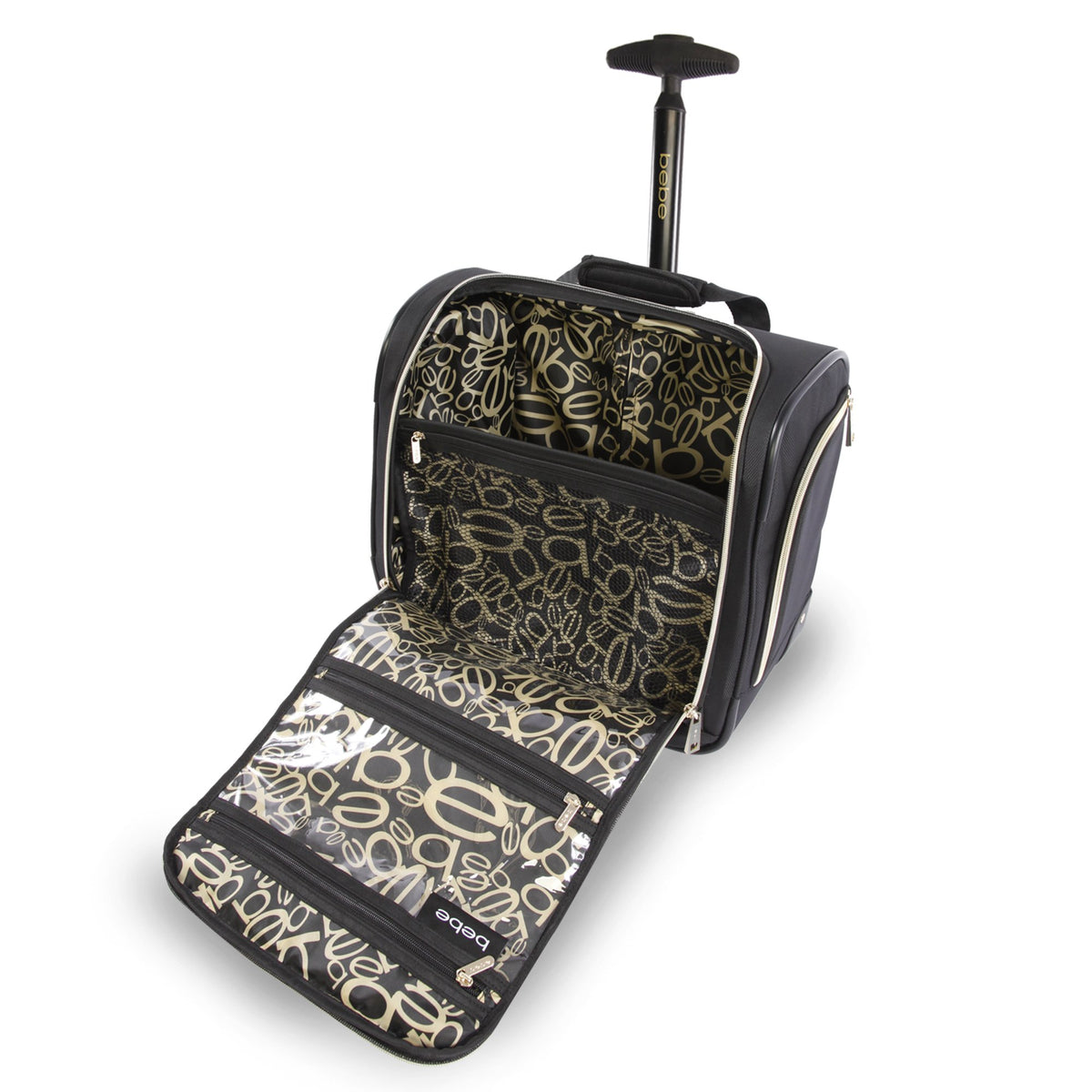 Croc Black Wheeled Under The Seat Carry On Bag W973