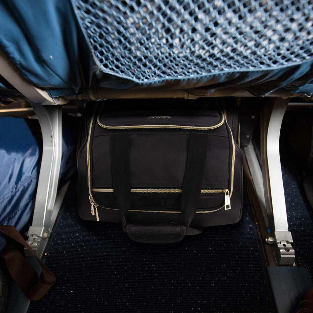 Croc Black Wheeled Under The Seat Carry On Bag W973