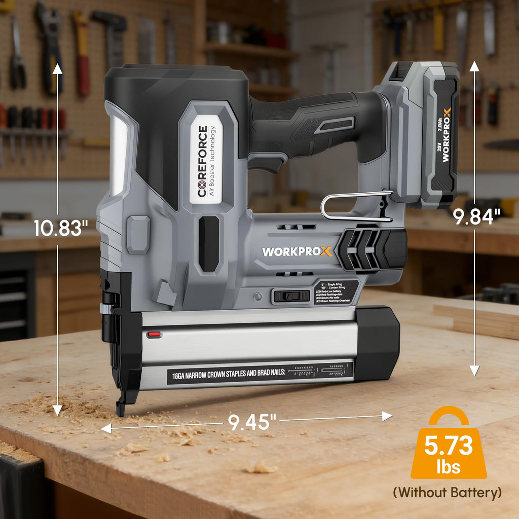 20V Cordless 18 Gauge 2-in-1 Nail & Staple Gun I3467