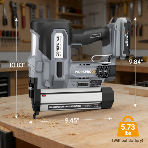 20V Cordless 18 Gauge 2-in-1 Nail & Staple Gun I3467