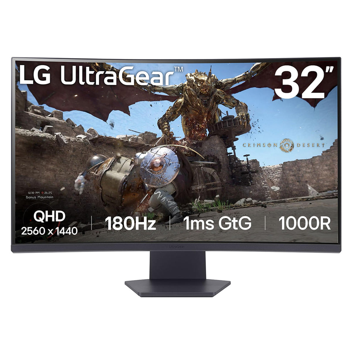 32-inch Curved QHD 180Hz 1ms Gaming Monitor U519237