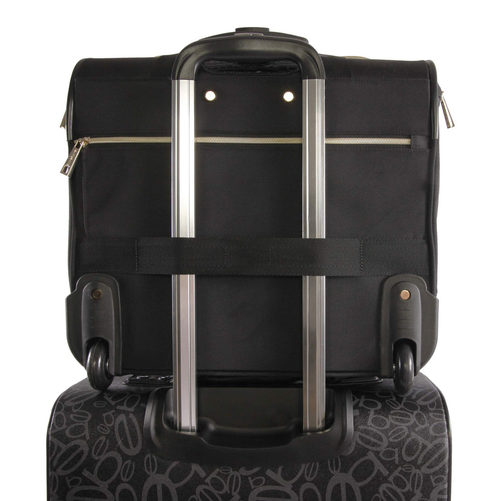 Croc Black Wheeled Under The Seat Carry On Bag W973