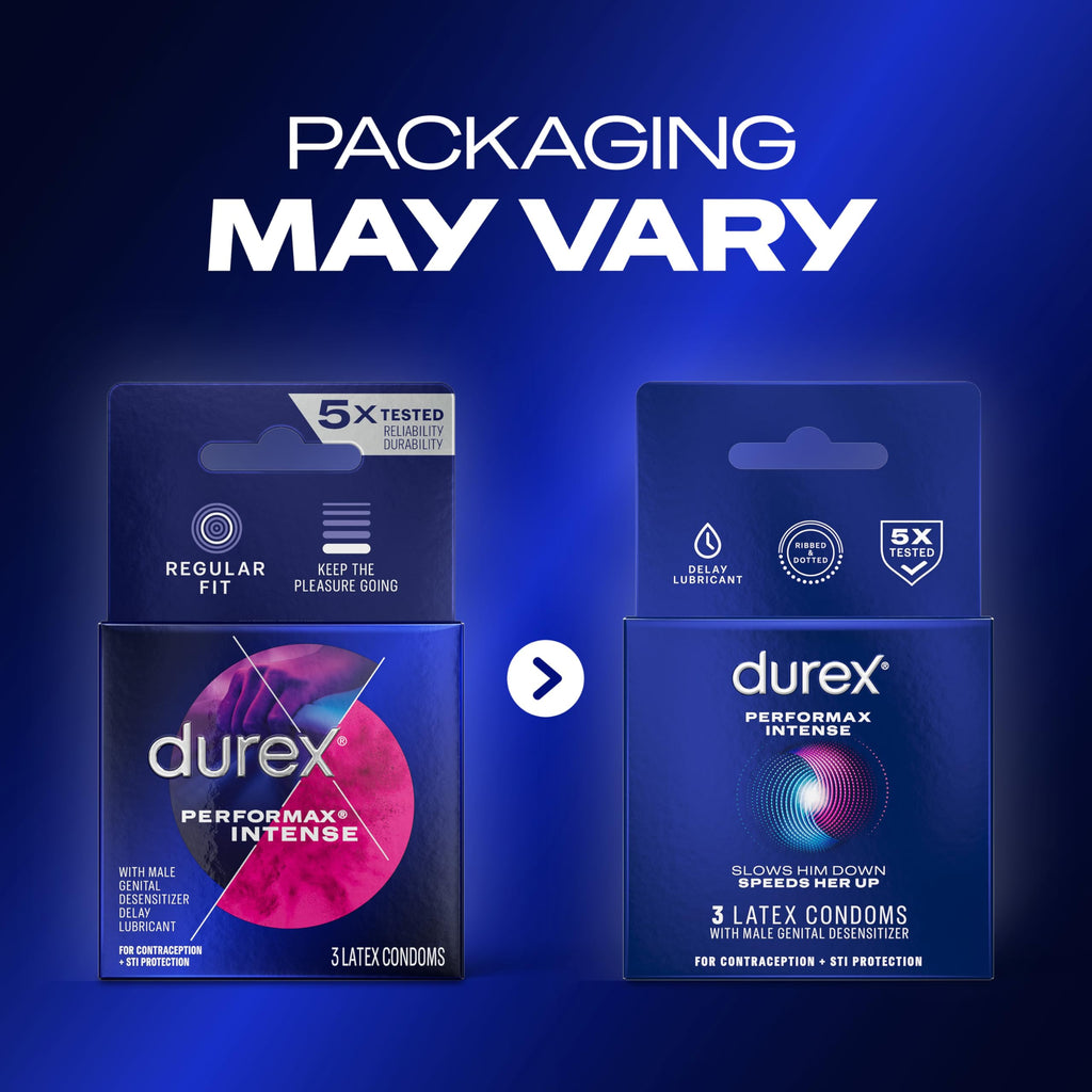 Ribbed Dotted Lubricated Latex Condoms, 3 Count A661