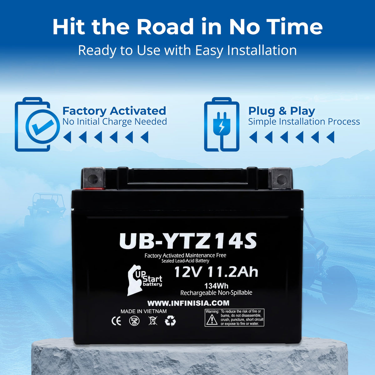 12V 11.2Ah Battery Z932