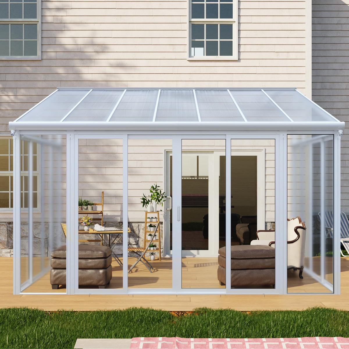 10x14 FT Wall Mounted Sunroom Kit B961865