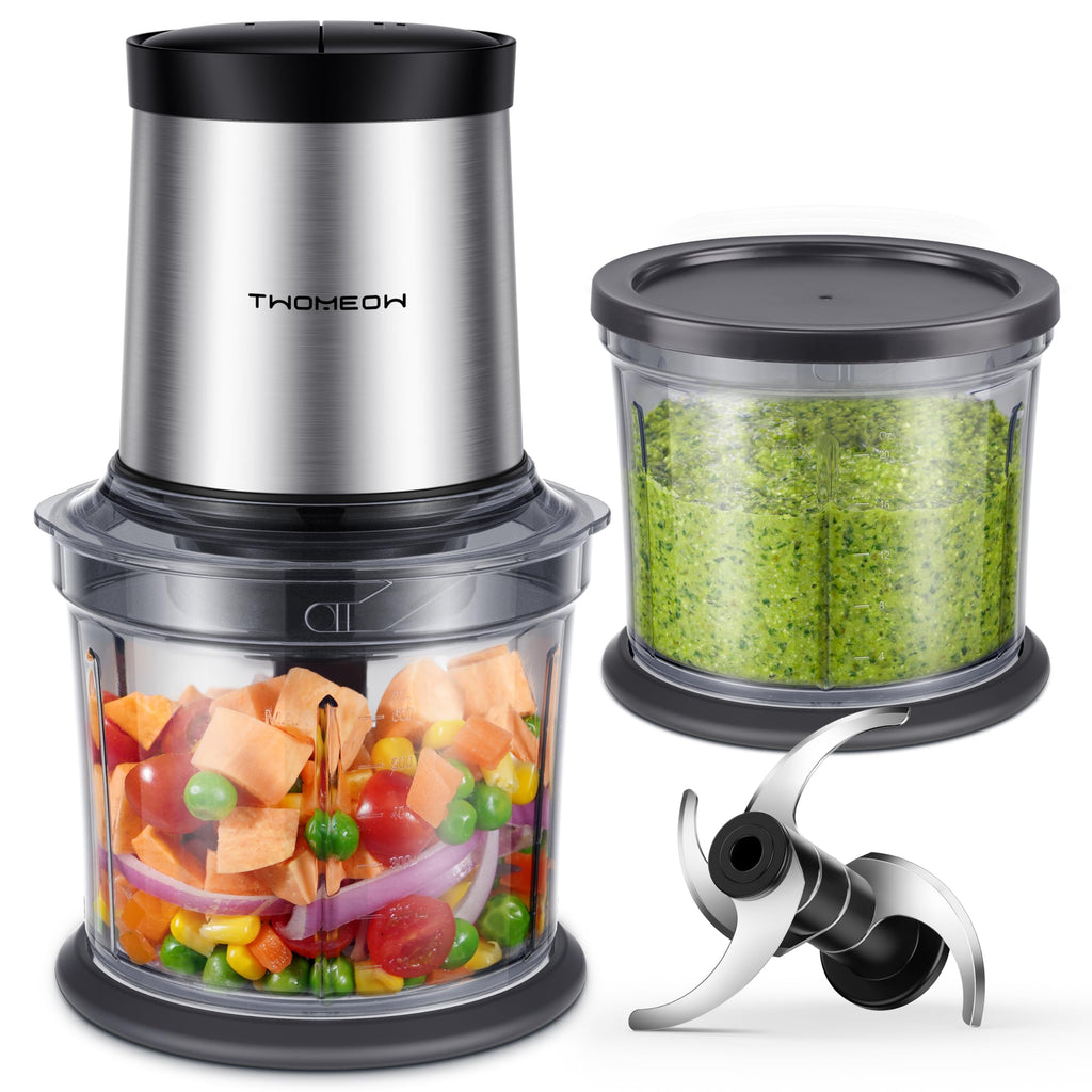 4 Cup Electric Food Processor with 2 Bowls A3152