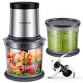 4 Cup Electric Food Processor with 2 Bowls A3152